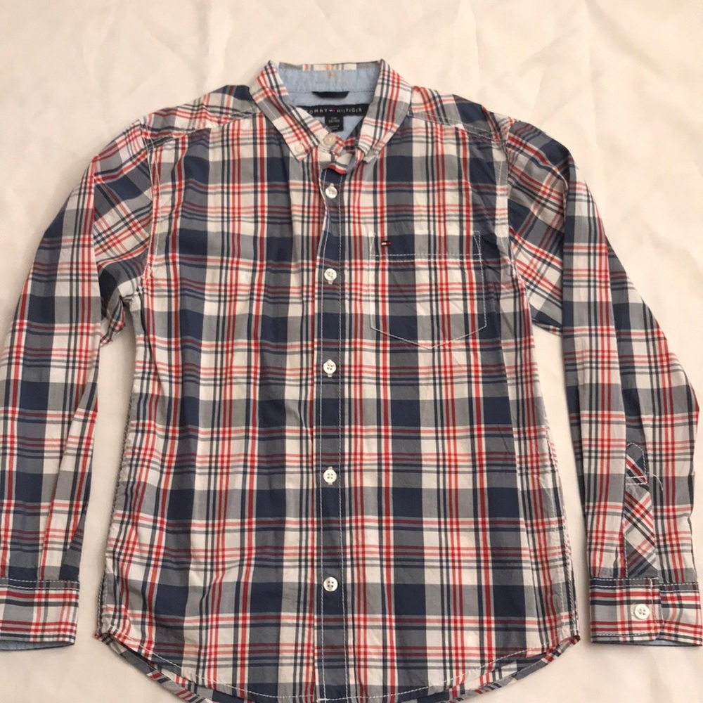 Boys Tommy Hilfiger button down shirt